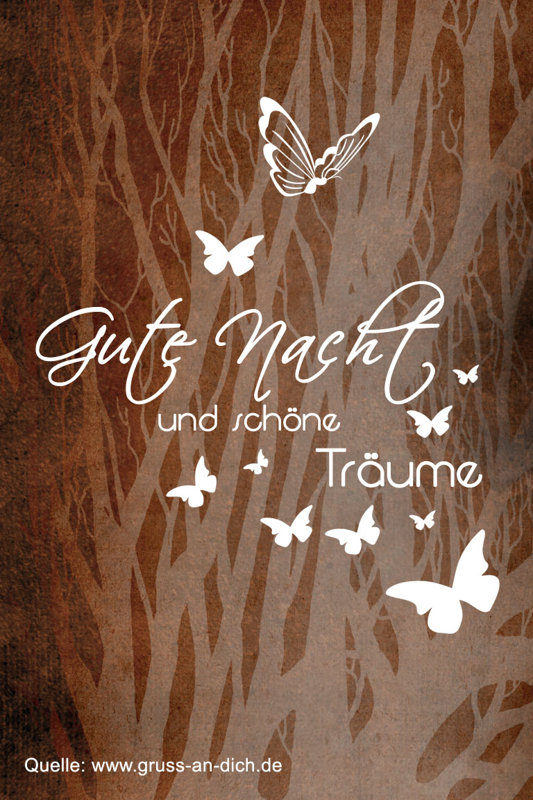 Gute Nacht-Karte