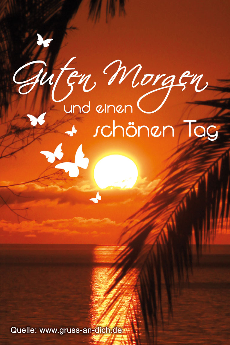 Guten Morgen-Karte