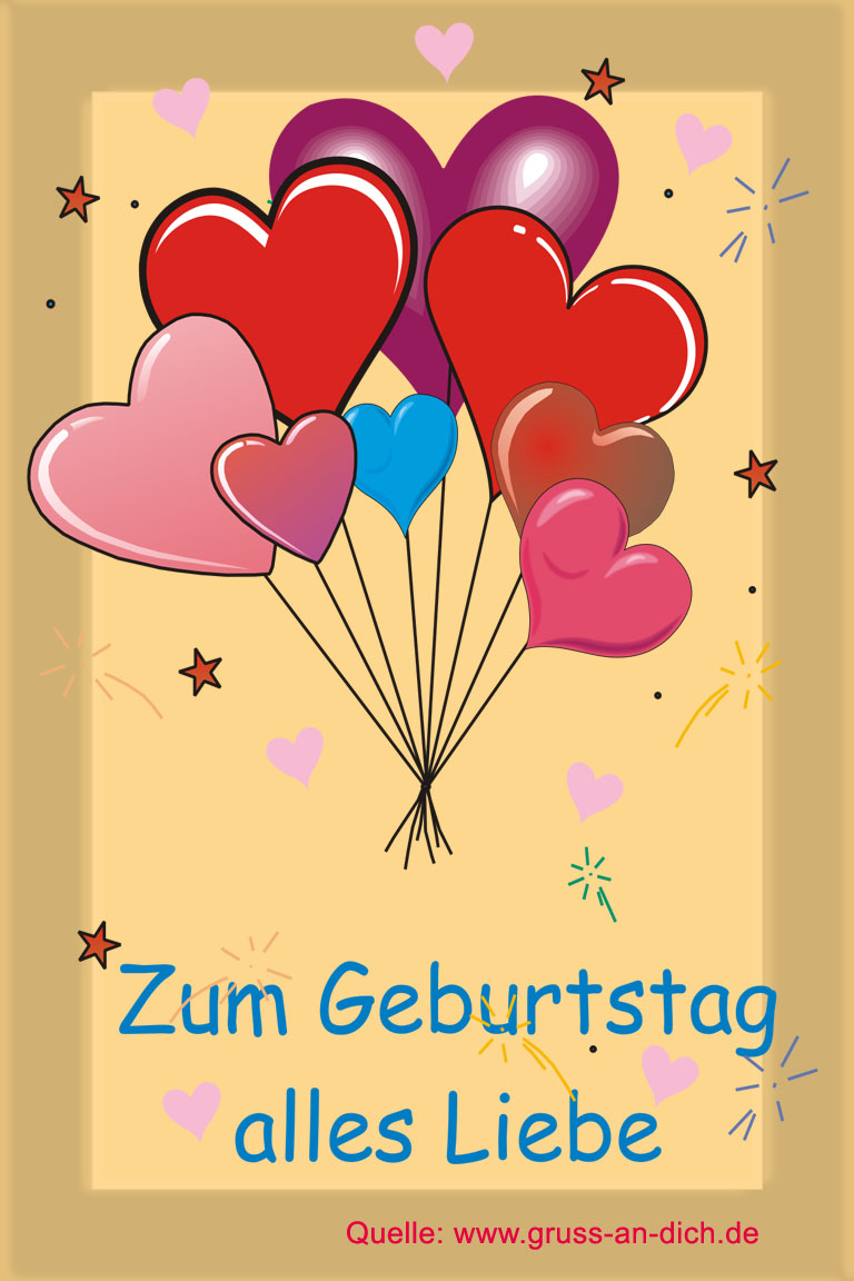 Geburtstagskarte fr Kinder