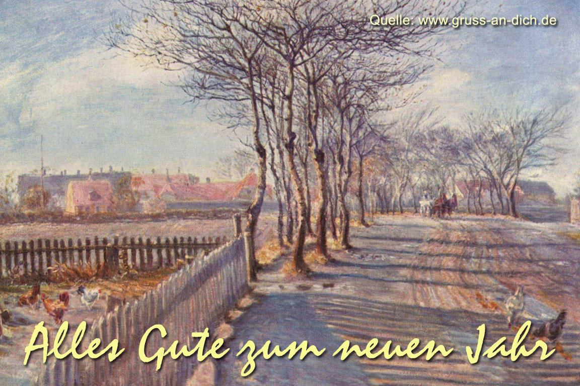 Neujahrskarte