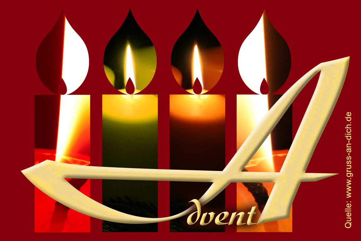 Adventskarte