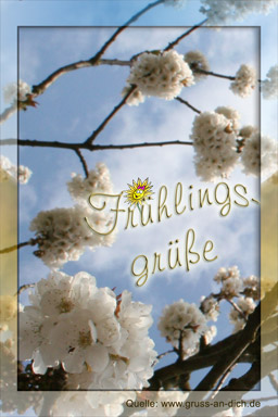 Frhlingsgrukarte