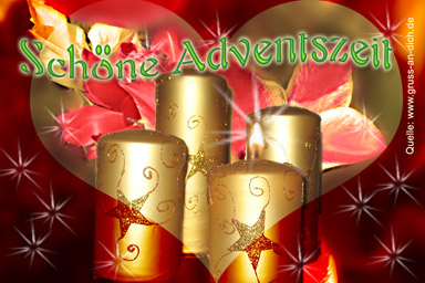 Adventsgrukarte