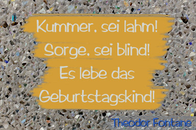 Geburtstagskarte