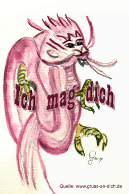 Freundschaftsgrukarte