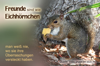 Freundschaftsgrukarte