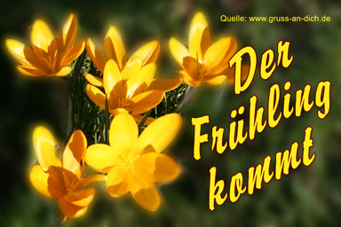 Frhlingsgrukarte