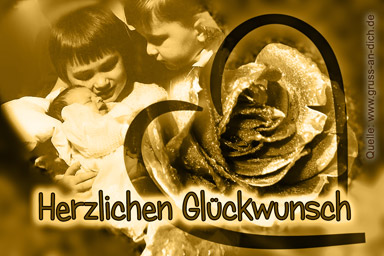 Grukarte zur Geburt
