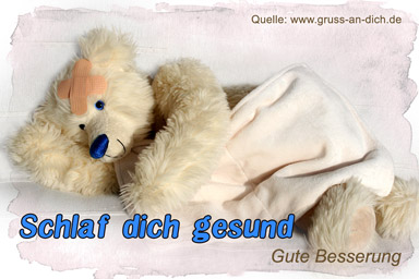 Gute Besserung-Grukarte