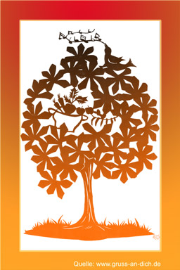Herbstgrukarte