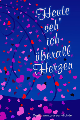 Valentinstag-Grukarte