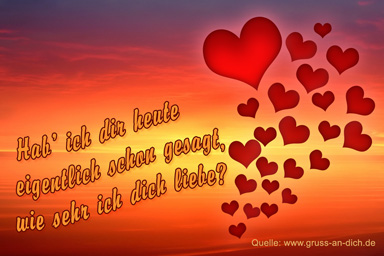 Valentinstag-Grukarte