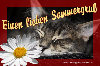 Sommergrukarte