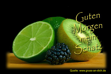 Guten Morgen-Grukarte