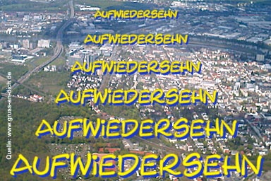 Abschiedsgrukarte
