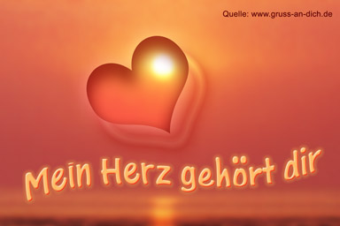 Valentinstag-Grukarte