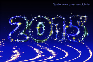 Neujahrsgrukarte