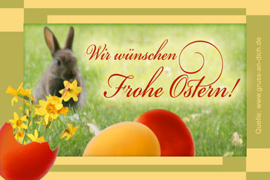 Ostergrukarte