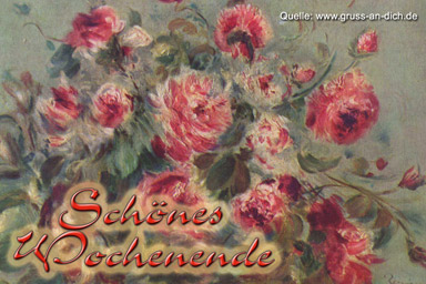Grukarte zum Wochenende