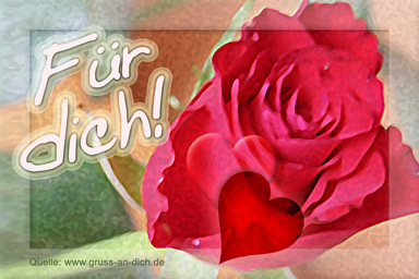 Valentinstag-Grukarte