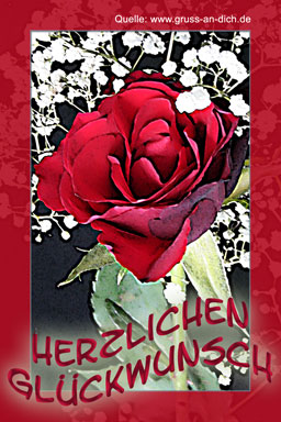 Hochzeitsgrukarte