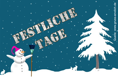Weihnachtsgrukarte