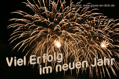 Neujahrsgrukarte
