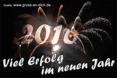 Neujahrsgrukarte