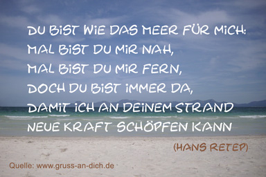 Romantische Grukarte