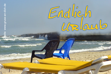 Urlaubsgrukarte