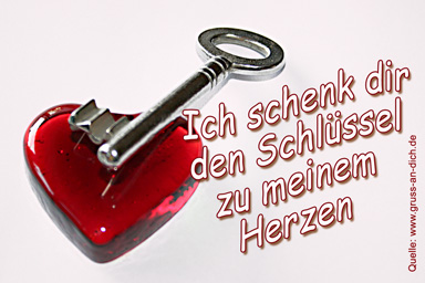 Valentinstag-Grukarte