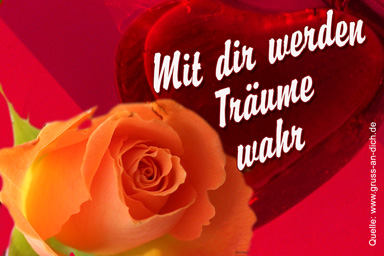Valentinstag-Grukarte