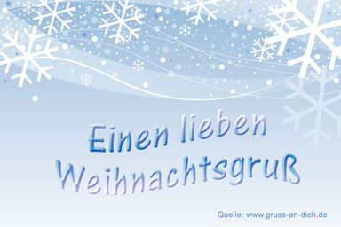 Weihnachtsgrukarte
