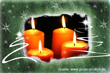 Adventsgrukarte