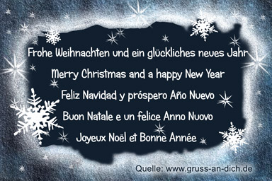 Weihnachtsgrukarte
